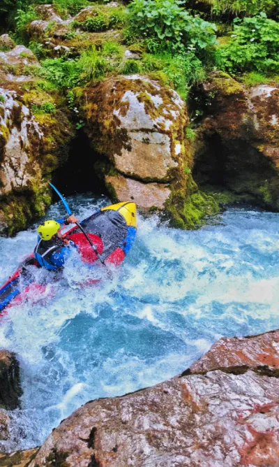 Entrée des gorges de Soca
